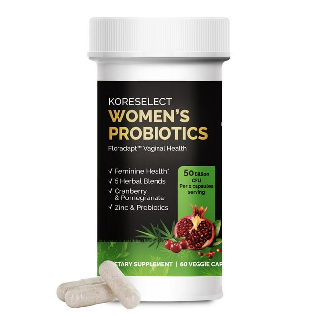 KORESELECT Probiotics for Women Gut Health Supplements for Women
