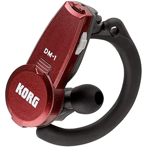 KORG Sports Training Earphone-type Metronome DM-1 RD Developed with Dribble Designer Masakazu Okabe DRIBBLE METRONOME Red Ideal for outdoor practice