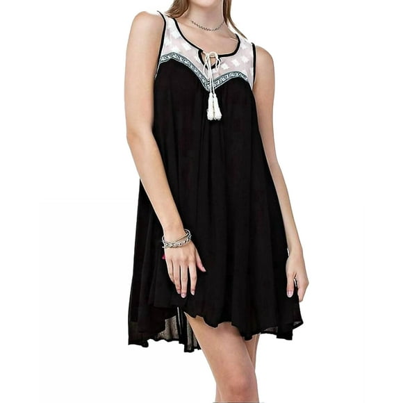 KORI Mesh Embroidered Dress