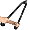thumbnail image 1 of KORIKAHM 140cm Long Tricep Rope, Rope Pull Down Attachment 47 55 63Inch Length Long, Tricep Rope Cable Attachment, Tricep Pull Down Rope for Home Gym Pulley System,Cable Machine Attachment, 1 of 9