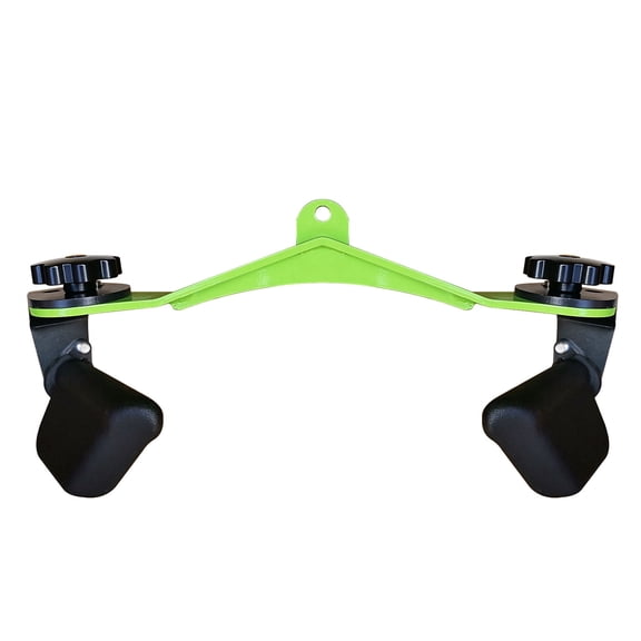 KORIKAHM Adjustable Lat Pull down Bar, Cable Machine Attachments for Gym, Home Gym Fitness T-bar Row Pulldown Attachments, Lat Pull Down Machine Wide Grip Neutral Grip Handle SP02