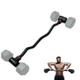 thumbnail image 1 of KORIKAHM Dumbbell Barbell Converter Bar, Adjustable Weight Capacitry Bar Convert to Dumbbell Set for Home Gym Strength Training, 1 of 9