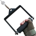 thumbnail image 1 of KORIKAHM Fitness 4cm LAT Pulldown Attachments D Handle Cable Attachment, Single D-Handle, Support up to 1000 lbs, Tricep Press Down Bar Cable attachments for Gym, 1 of 7
