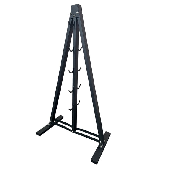 KORIKAHM Gym Fitness LAT Pull Down Bar Storage Rack for Mag Grip, Heavy Duty A-Frame Stand for LAT Pulldown Attachments & LAT Bar