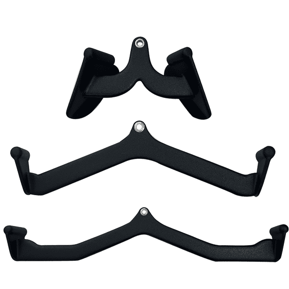 KORIKAHM LAT Pulldown Attachments, LAT Bar Cable Machine Attachment,T-bar V-bar, LAT Pull Down Bars, Back Tricep Bar Strength Training Handle for Home Gym Fitness