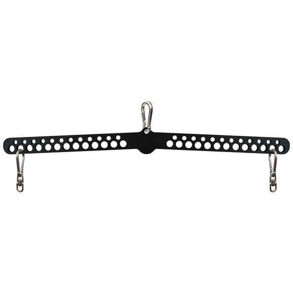 KORIKAHM Multi-Grip 77cm LAT Pull Down Bar for Home Gym Fitness, Spreader Plate LAT Pulldown Attachments for Pulley System Cable Machine, Double to Single Cable Attachment Exercise Handle