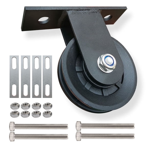 KORIKAHM Upgraded Cable Pulley System, LAT Pull Down Machine for Home Gym Equipment, Weight Pulley System for Cable Machine, LAT Pulley System for Strength Training Power Cages, Power Racks