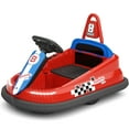 KORIMEFA 6V Electric Ride On Bumper Car for Kids Toddlers 26 Years Old