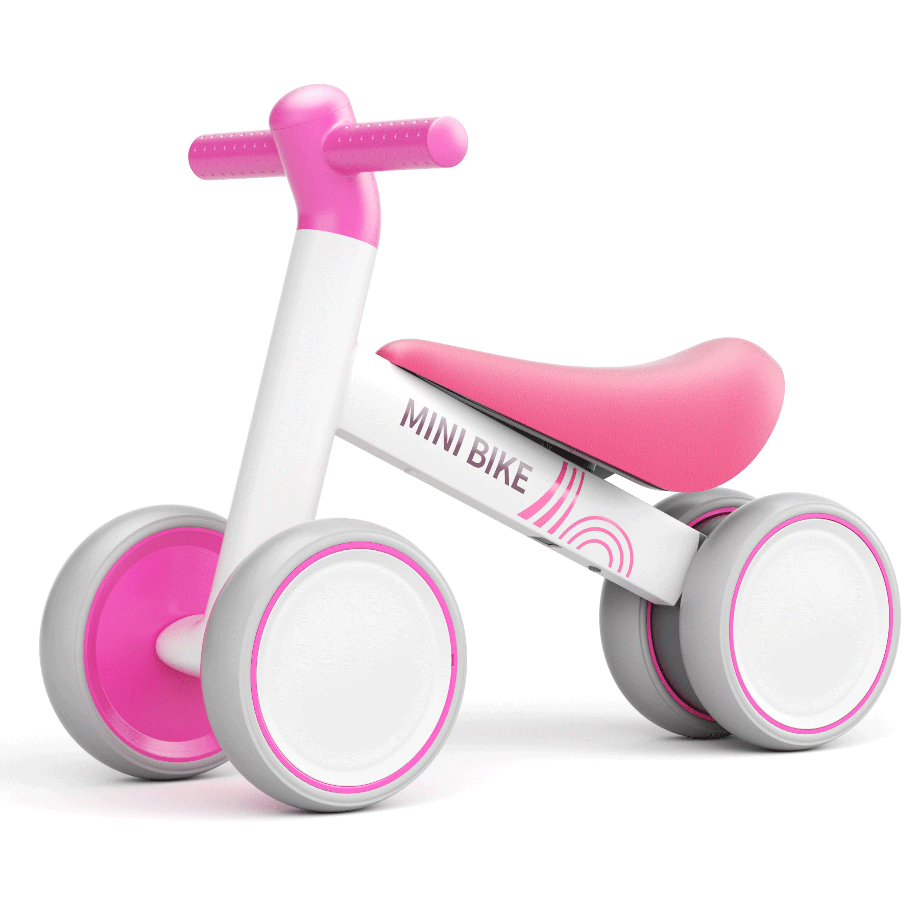 KORIMEFA Baby Balance Bike, Toddler Bicycle, Riding Toy for 10-36 Months Boys Girls, First Birthday Gift White - image 1 of 12