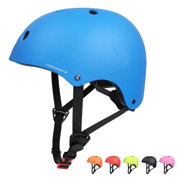 KORIMEFA Bike Helmet, Toddler Bicycles Helmets For Kids, Youth, Adults, Adjustable Multi-Sport Cycling Helmet for Roller Skating Scooter Age 8+