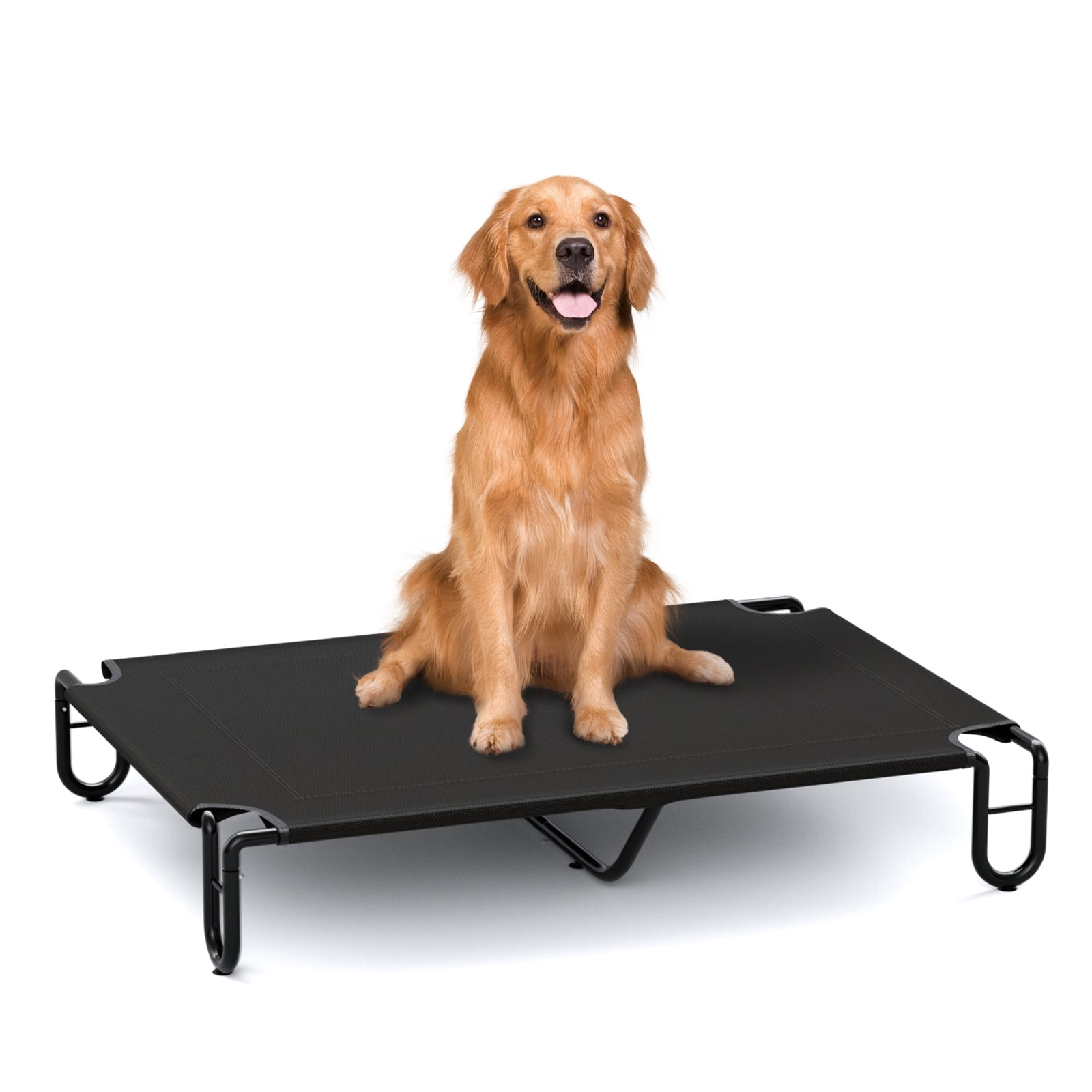 KORIMEFA Elevated Dog Bed, Portable Raised Pet Cot with Washable