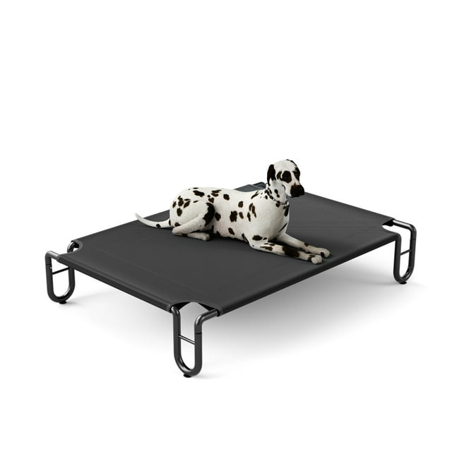 KORIMEFA Elevated Dog Bed, Portable Raised Pet Cot with Washable