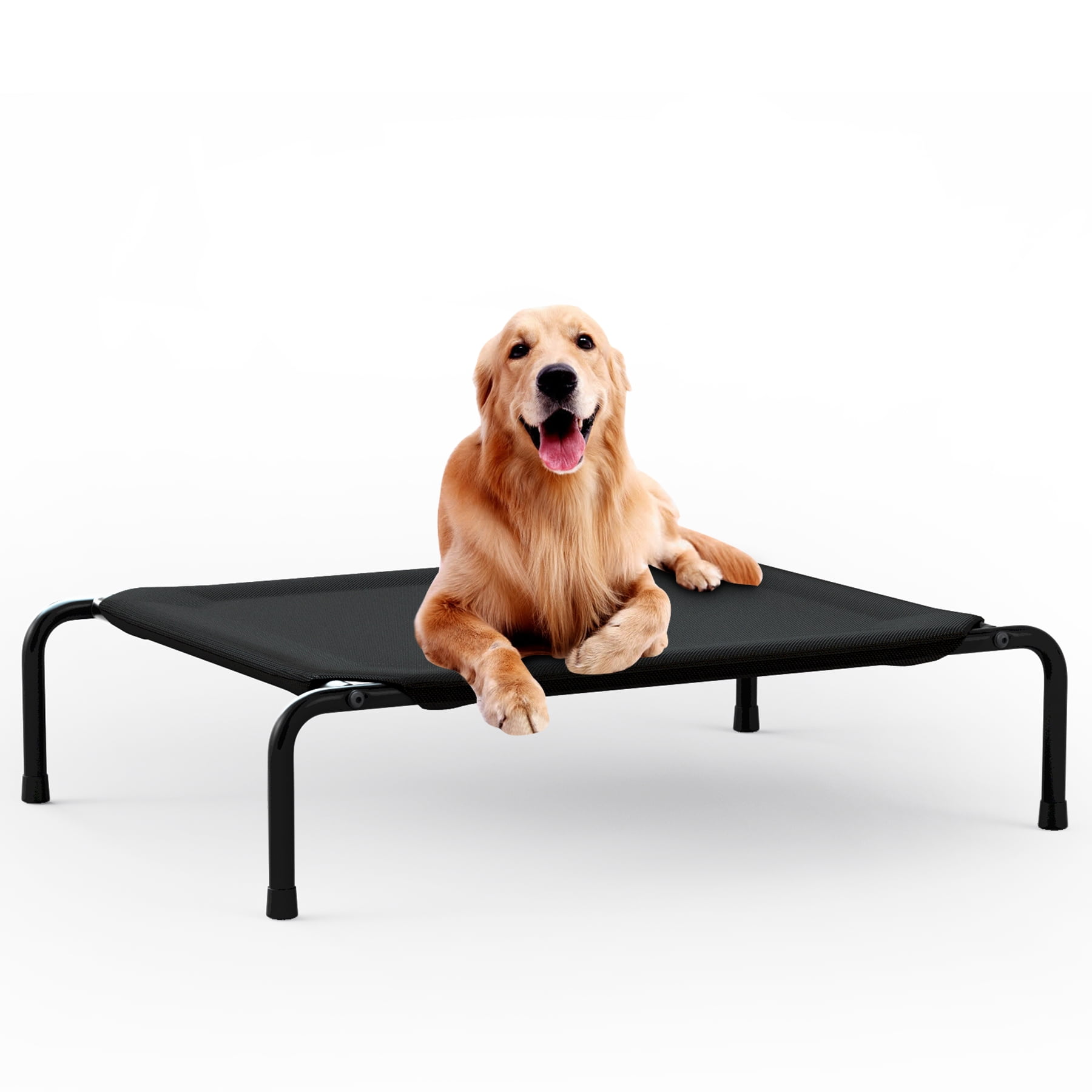 KORIMEFA Elevated Dog Bed, Portable Raised Pet Cot with Washable