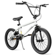 KORIMEFA Freestyle Kids BMX Bikes 18 20 Inch Kids Bicycles for Years Old Boys Girls Teen with Adjustable Seat and Handbrake, for Kids 7-13 Beginner-Level to Advanced Rider