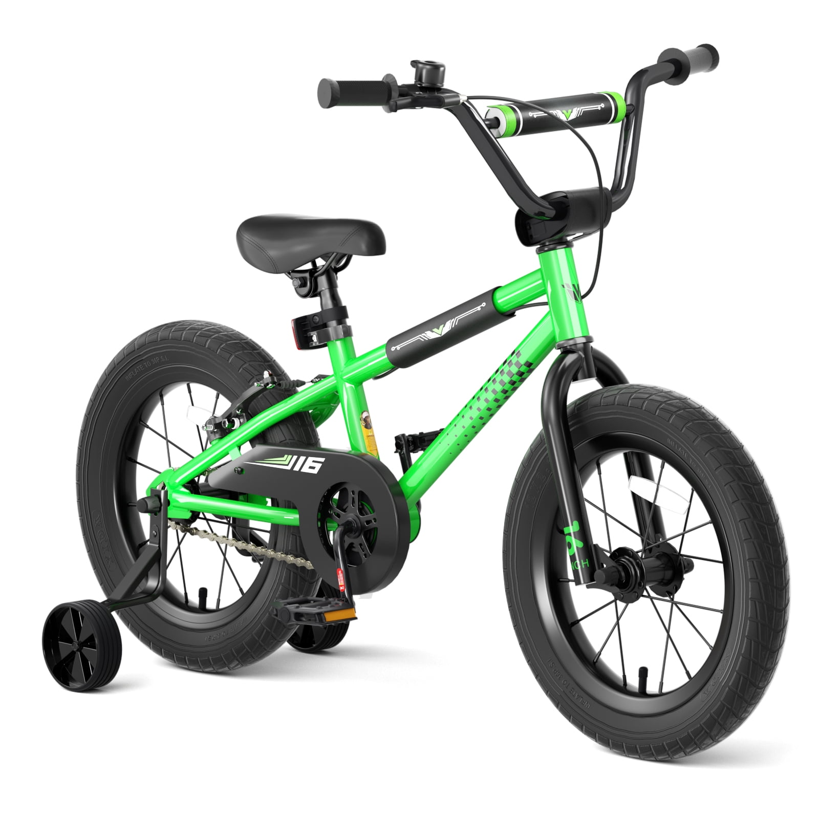 KORIMEFA Kids Bike , 12 Inch Kids Bike BMX Style Bicycle with