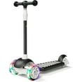 thumbnail image 1 of KORIMEFA Kids Kick Scooter for Toddlers 3-8 Years Old Boys Girls, 3 Wheel Scooter with Light-Up Wheels and 4 Adjustable Heights, 1 of 12