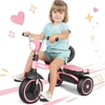 thumbnail image 1 of KORIMEFA Kids Tricycles Age 1 to 4 Years, Toddler Tricycle Kids Trikes Tricycle with Storage Basket, Gift Toddler Bikes, Gift Toys for Boy Girl, 1 of 13