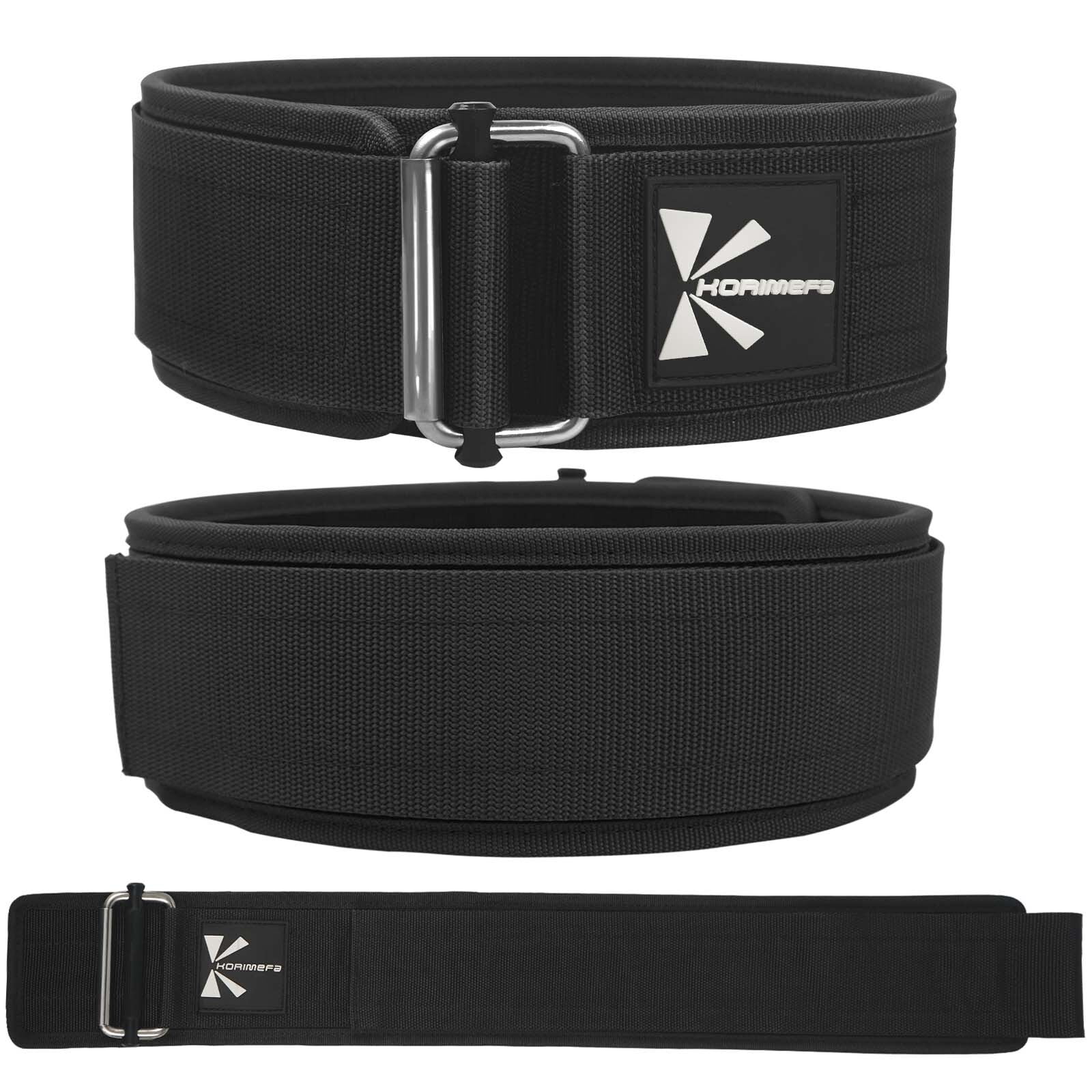 KORIMEFA Quick Locking Weight Lifting Belt, Premium Weightlifting Belt ...