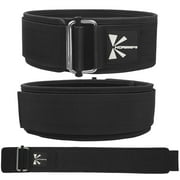 KORIMEFA Quick Locking Weight Lifting Belt, Premium Weightlifting Belt for Professional Fitness, Weight Lifting, Olympic Lifting Athletes, Lifting Support for Men and Women - Deadlift Training Belt