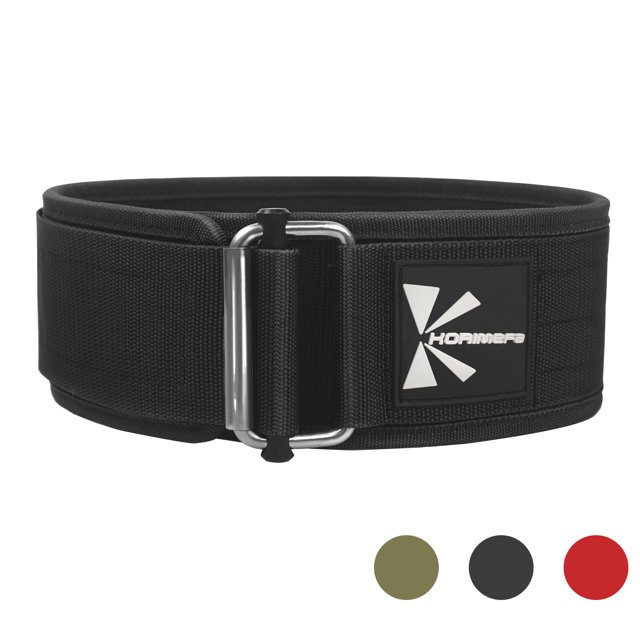 KORIMEFA Quick Locking Weight Lifting Belt, Premium Weightlifting Belt