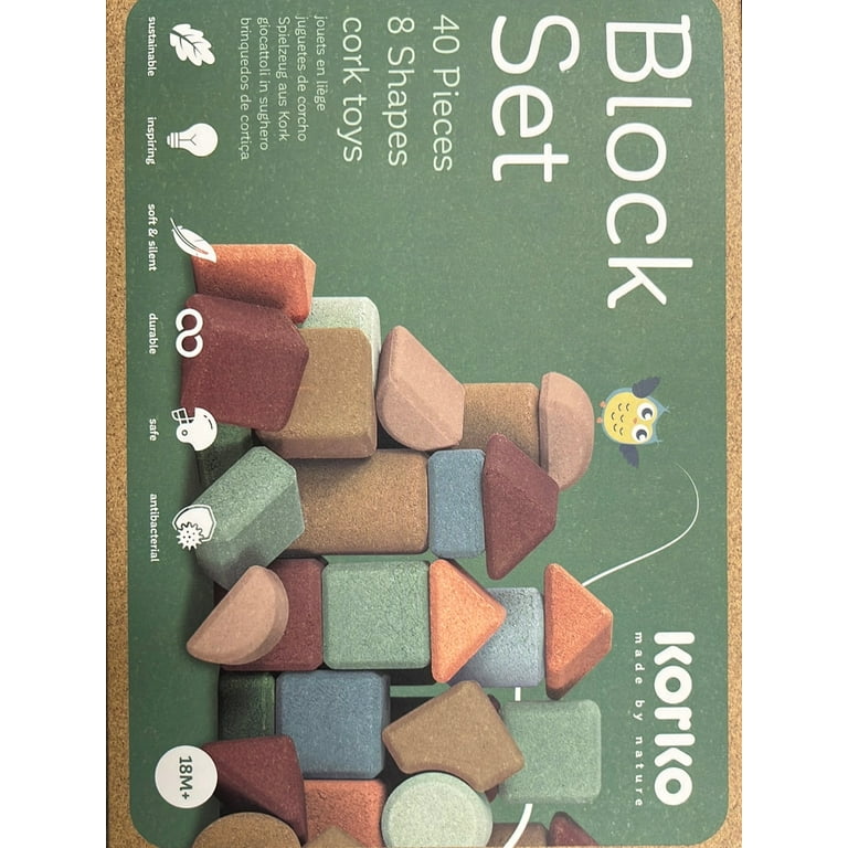 KORKO Tall Architects 40 Cork Building Blocks KORKO Tall Architects 40 Cork Building Blocks