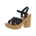 thumbnail image 1 of KORKS Womens DEE Buckle Block Heels, 1 of 1
