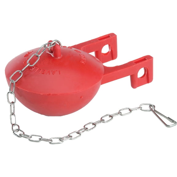 KORKY Rubber Flush Ball Toilet Flapper, Red, for Use with Fits Specific One and Two-Piece Kohler Toilet Mo