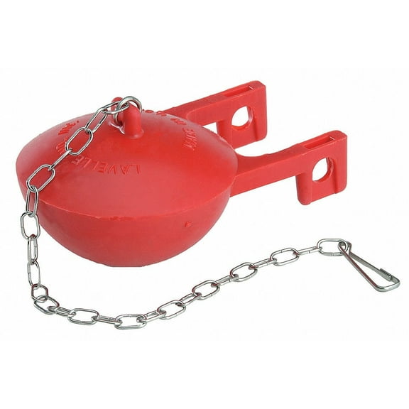 CAI - KORKY Rubber Toilet Flapper for Kohler - Fits One/Two-Piece, Red