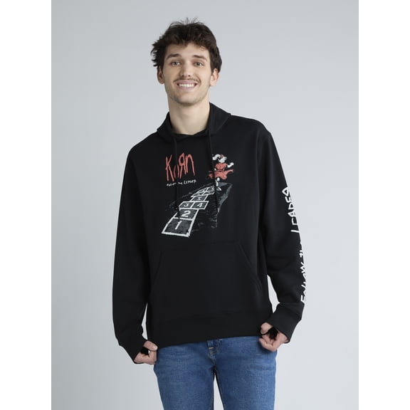 Korn Men's and Big Men's Follow the Leader Graphic Hoodie, Sizes XS-3XL