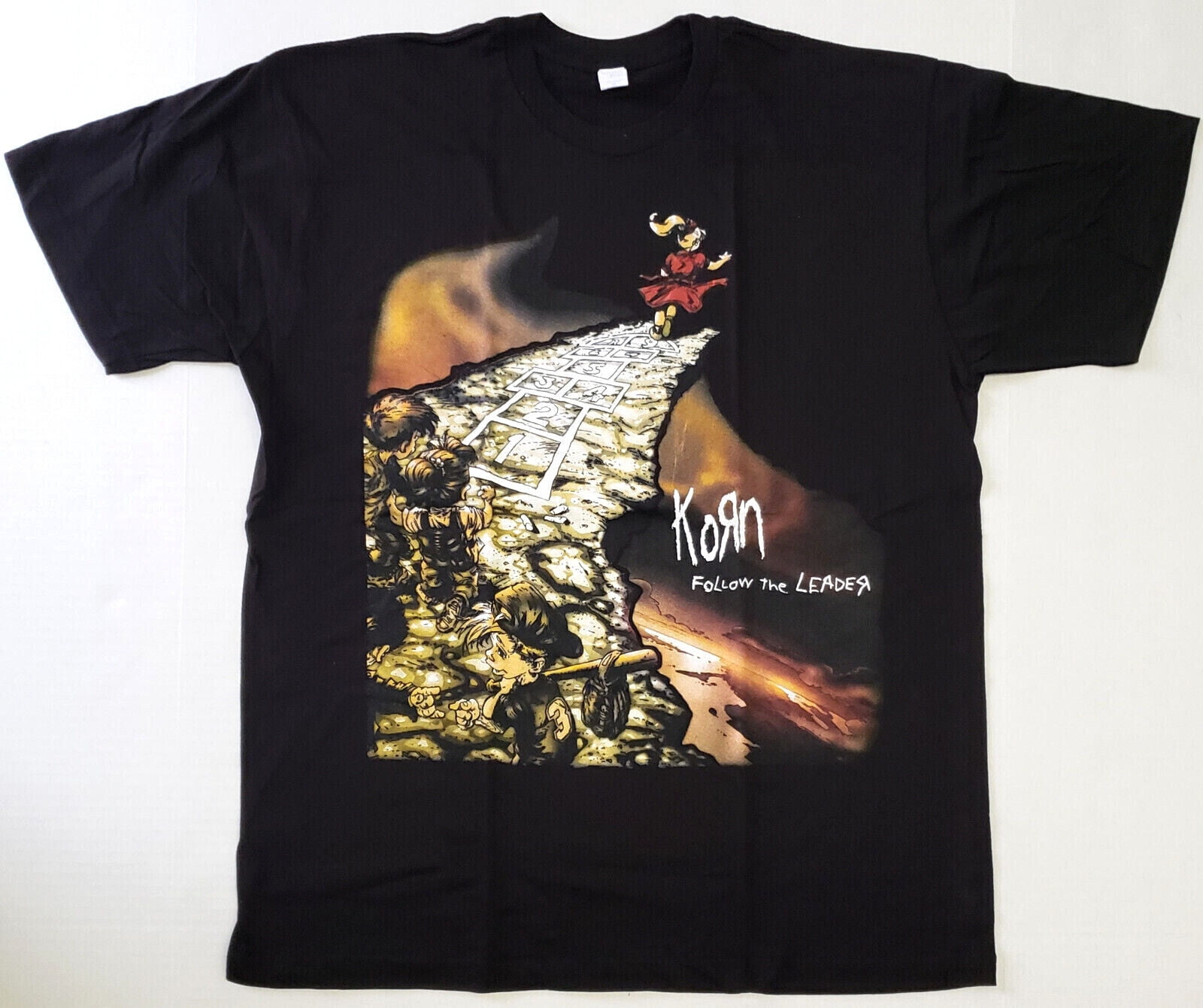 KORN tシャツ Ltd SEALED L] KoRn x ADIDAS T-Shirt / Limp Bizkit Slipknot