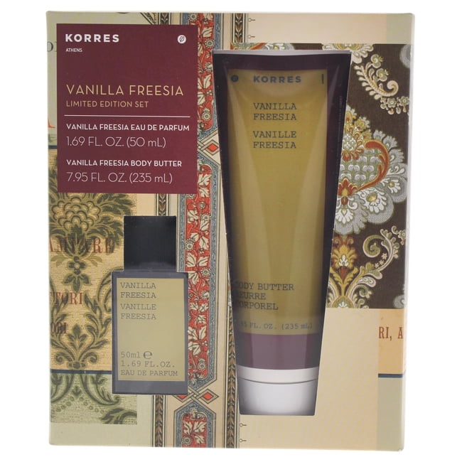 KORRES Athens Vanilla Freesia Limited Edition Set 2 Pc Vanilla Freesia