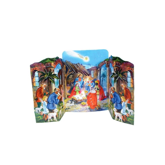 KORS 11562 Korsch Advent - 3-Dimensional Nativity Scene