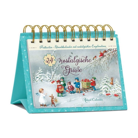KORSCH Advent Calendar - Flip Book With 24 Postcards