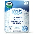 KOS Organic Blue Spirulina Adaptogen Blend, Berry Coconut Cooler