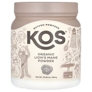 KOS Organic Lions Mane Powder, Memory & Focus Nootropic, Immunity Booster 12.84oz