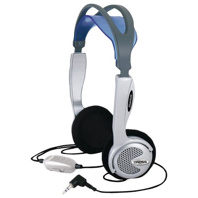 KOSS Black/Silver KTXPRO1 3.5mm/ 6.3mm Connector Supra-aural On-Ear Headphone