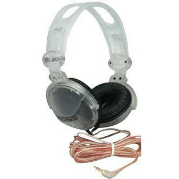 KOSS CL-20 CLEAR STEREO HEADPHONES