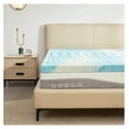 KOUROUU 3 Inch Mattress Topper 5Zone Memory Foam Mattress Topper