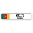 thumbnail image 1 of KOUSSORI CAMEROON Street Sign Cameroonian flag city country road wall gift, 1 of 5