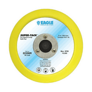 Eagle Abrasives, Inc. KOVAX 02206R Soft Disc Pad, 6 in, 5/16-24 Arbor/Shank, Super-Tack Attachment