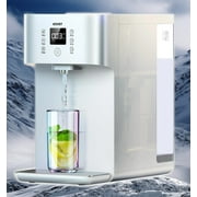 KOVIET Countertop Water Purifier with Alarm, Water Filtration System, 8-Stage Nano Removes 99% of Chlorine