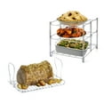 thumbnail image 1 of KOVOT 3-Tier Collapsible Oven Rack & Turkey Lifter Roasting Rack | Space Saving Oven Rack For Multiple Roasting And Baking Tasks | Includes (1) Oven Rack & (1) Turkey Lifter, 1 of 7