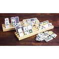 thumbnail image 1 of KOVOT Double Twelve Dominoes & Racks Set | Includes (91) Tile Dominoes + (4) Wooden Domino Racks, 1 of 3