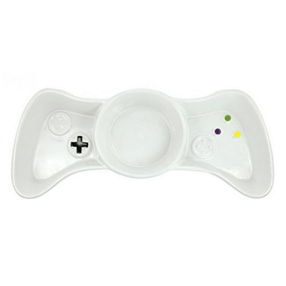 KOVOT Gamer Chip and Dip Dish (White)