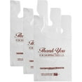 thumbnail image 1 of KOVOT –Pack of 2000 Bulk Plastic Shopping Bags– "Thank You For Shopping With Us" – 21x12 inches White T-Shirt Bags – For Grocery Store, Restaurants, Bakeries, Convenience Store, Disposable Shopping B, 1 of 4