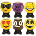 thumbnail image 1 of KOVOT Set of 6 Ceramic Shot Glasses with Faces - Each Holds 3 Ounces, 1 of 7