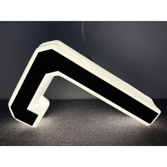 KOYPTL 10 Inch Solar Lighted House Numbers for Outside Light Up IP45 ...