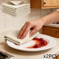 thumbnail image 1 of KOYPTL 10 Pcs Microfiber Cleaning Cloths for Cars Glass Reusable Waffle Weave Cleaning Cloth for House Kitchen Workshops Lint Free Absorbent Microfiber Dish Towel Mixed Color 30*30cm Beige, 1 of 6