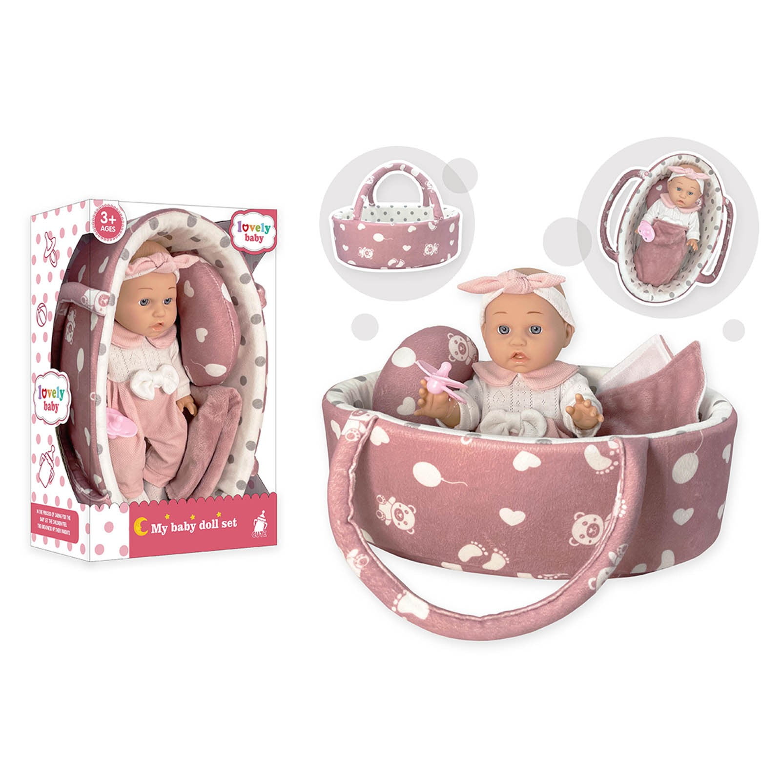 KOYPTL 12 Inch Realistic Newborn Baby Dolls For 1 2 3 Years Old Girls,Lifelike Reborn Baby Dolls Accessories With Pacifiers And Bottles,Christmas Birthday Holiday Gift For Kids 3 4 5+