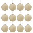 thumbnail image 1 of KOYPTL 12Pcs 2.36In Velvet Christmas Ball Ornaments Set,Shatterproof Flocked Christmas Tree Porch Lawn Yard Ornaments Hanging Assortment for Xmas Tree Holiday Party Home Decor, 1 of 6